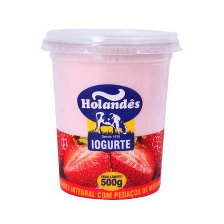 Iogurte Holandês com Morango 500g