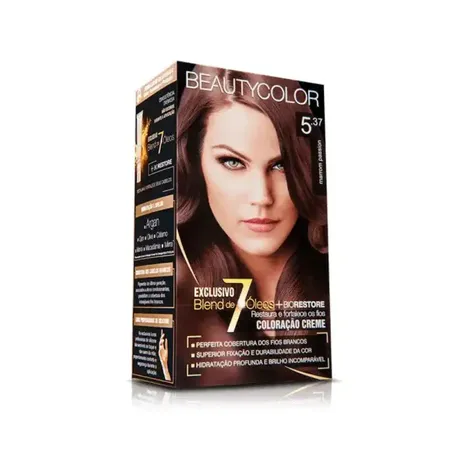 Tintura Beauty Color 5.37 Marrom Passion