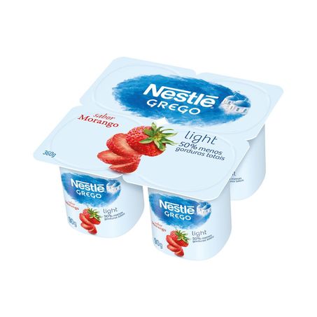 DANONE GREGO LIGHT 360G MORANGO