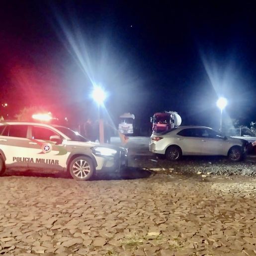 Homem furta veículo em SMO mas é preso em Pinhalzinho 