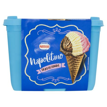 SORVETE NAPOLITANO TRADICIONAL NESTLÉ