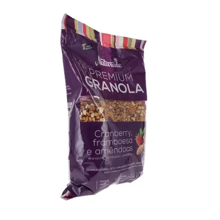 GRANOLA NATURALE CRANBERRY/FRAMBOESA/AMÊNDOAS 800G 360-32