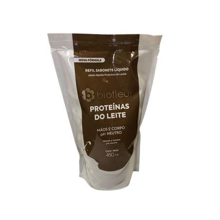 Sabonete Liquido Biofleur Proteinas Do Leite 450ml