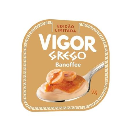 Iogurte Vigor Grego Banoffee 90g