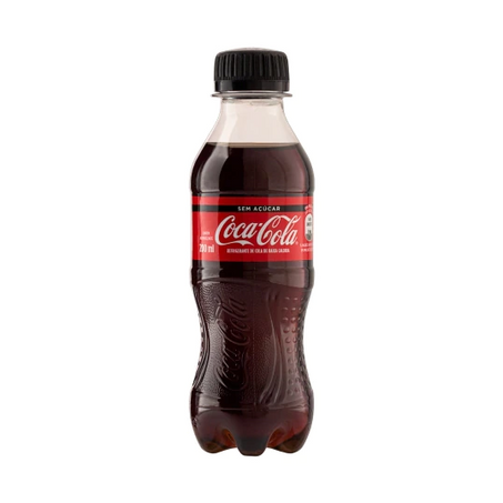 Refrigerante sem açúcar coca-cola mini