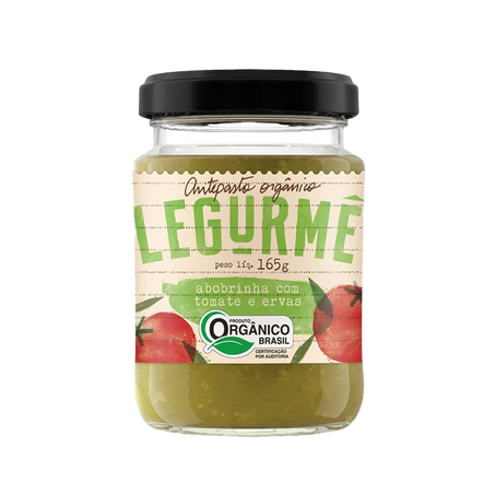 Antepasto Legurmê Abobrinha com Tomate e Ervas 165g