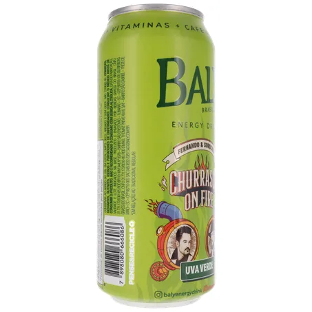 Energético Baly Uva Verde Churrasco On Fire Lata 473ml 360-31