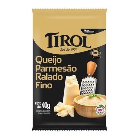 QUEIJO RALADO PARMESAO GROSSO TIROL 40G