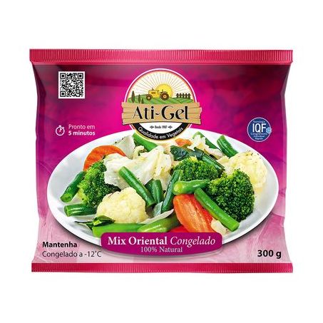 Mix Oriental Congelado Ati-gel Pacote 300G