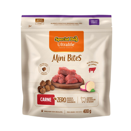 Petisco Special Dog 400g - Bites - Carne