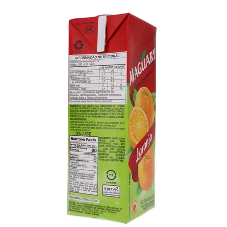 Refresco Maguary Laranja 1l 360-12