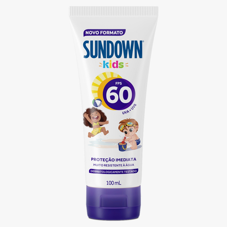 Protetor Solar Sundown Kids FPS 60 100Ml