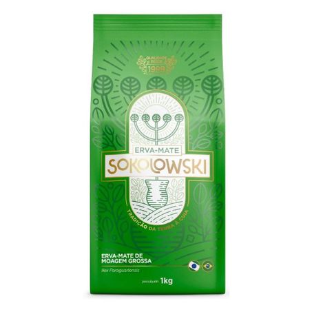 Erva mate sokolowski 1kg grossa