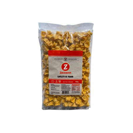 CAPELETTI FRANGO ZACCARON CONGELADO 400G 