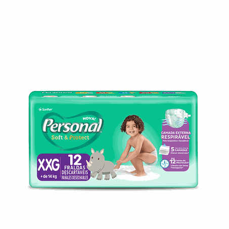 FRALDA PERSONAL JUMBINHO XXG C/12