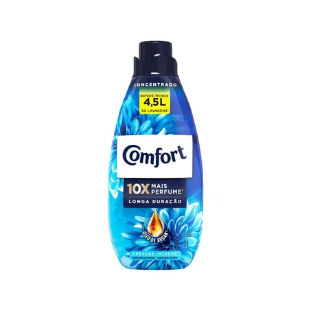 Amaciante de Roupas Comfort Frescor Intenso Frasco 1lt