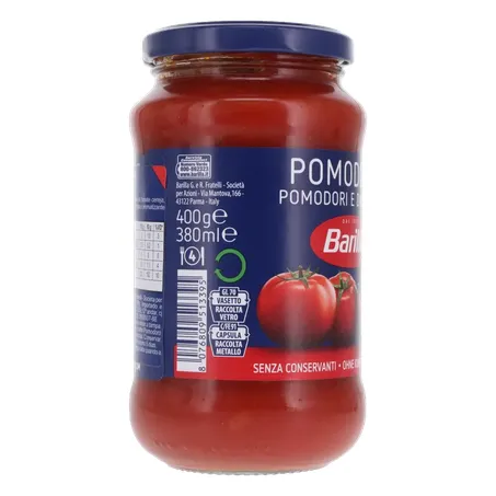 MOLHO TOMATE BARILLA POMODORO E DATTERINI 400G 360-30