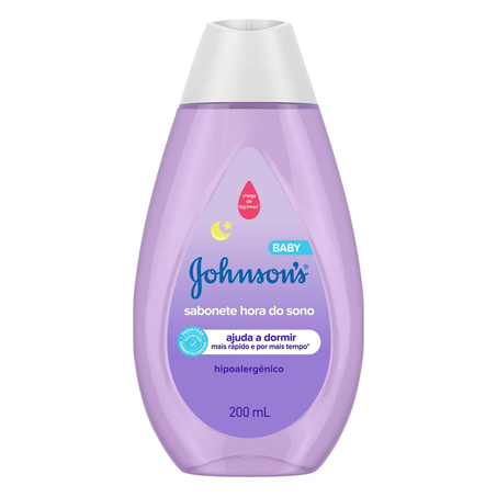 Sabonete Líquido Johnsons Baby 200ml - Hora do Sono