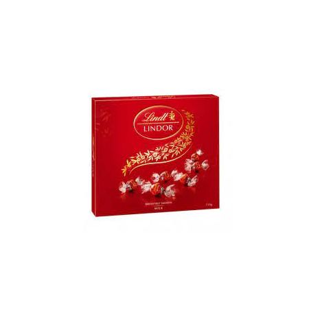 Chocolate suiço lindt 112g lindor ao leite