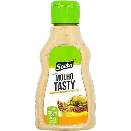 Molho para Lanche Soeto 320g - Tasty