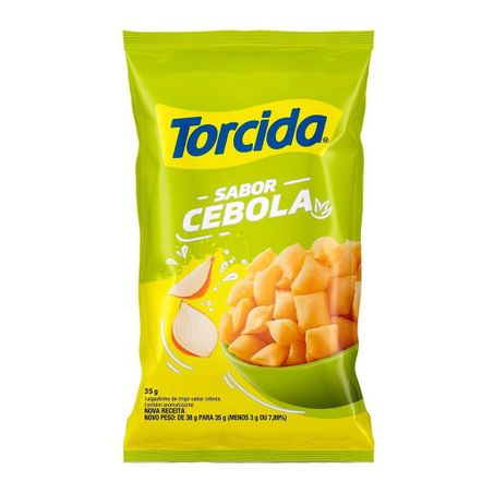 Salgadinho de trigo torcida jr. cebola pacote 35g