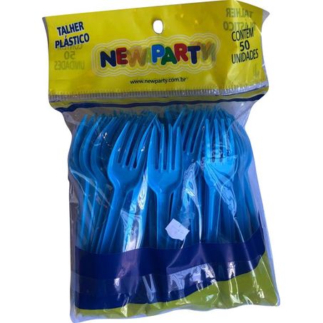 GARFO PLAST NEW PARTY C/50 AZUL
