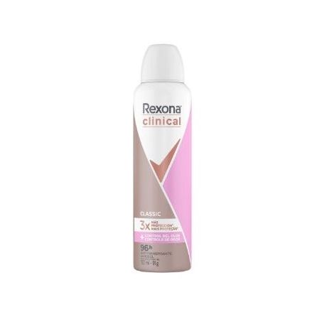 DESODORANTE REXONA  AEROSOL CLINICAL CLASSIC 150ML