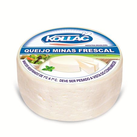 Queijo Minas Frescal Magro Kollac Kg