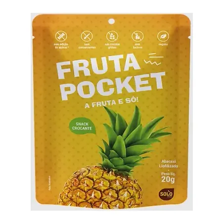 SNACK FRUTA POCKET ABACAXI 20G