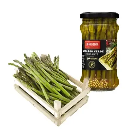Aspargo Verde em Conserva La Pastina 155g 360-1