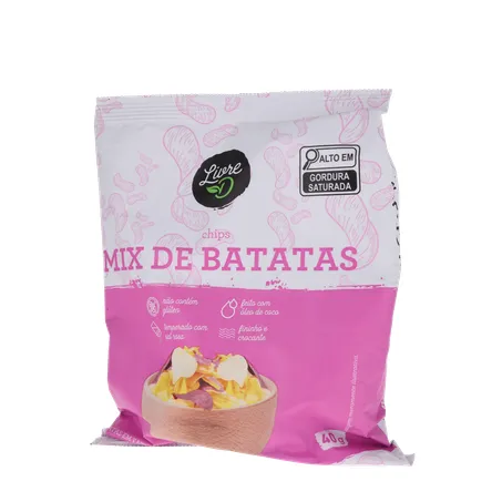 Salg chips livre d mix de batatas 40g 360-2