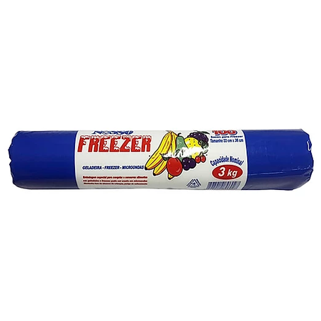EMBALAGEM PARA FREEZER E MICRO-ONDAS 3KG NOSSO FREEZER