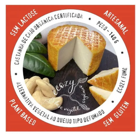 QUEIJO VEGANO DEFUMADO FUME ECOZY 140G