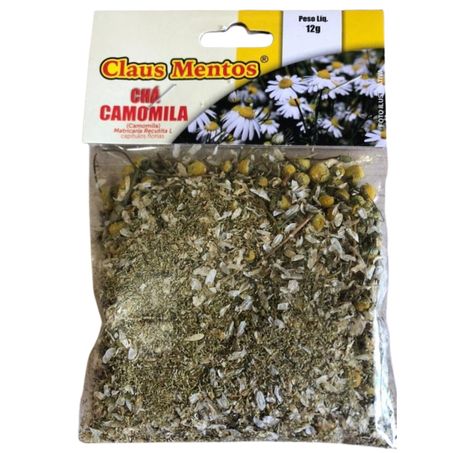Cha claus mentos camomila 12gr