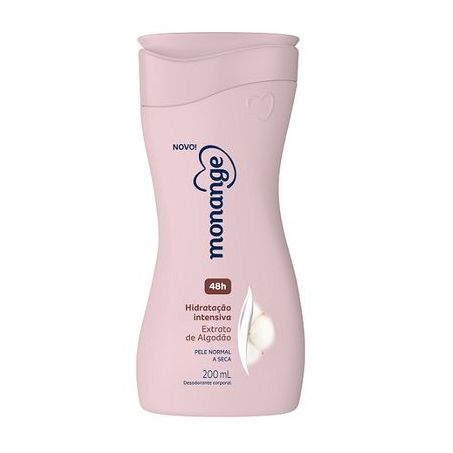 Hidratante monange hidratacao intensiva 200ml