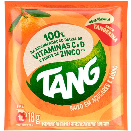 Refresco em po tang 18g tangerina