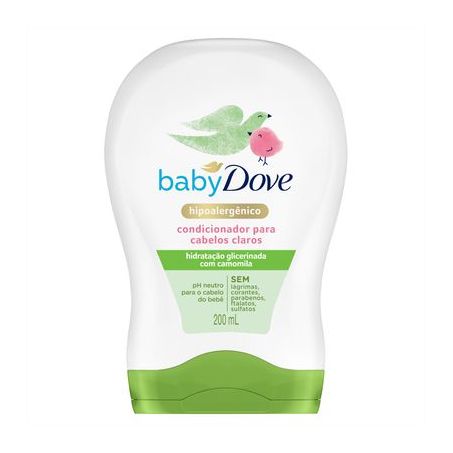 Condicionador cab. clar. baby dove 200ml