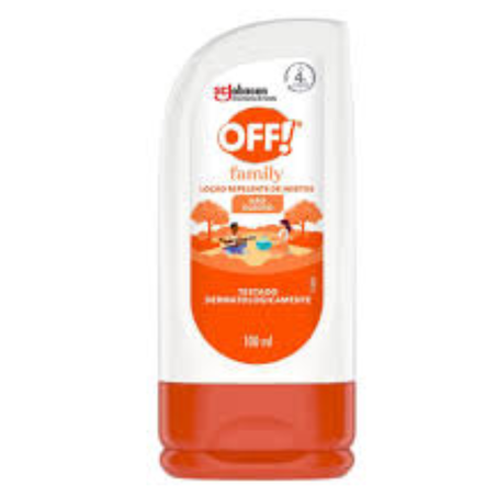 Repelente locao off family 4horas 100ml