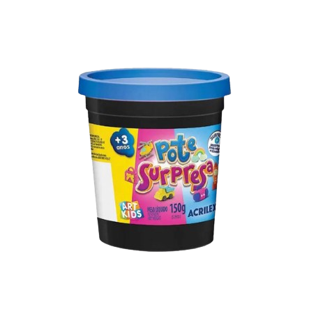POTE SURPRESA ACRILEX ART KIDS 150 G              
