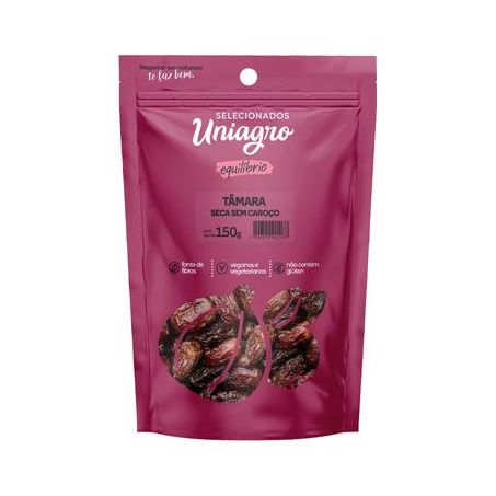 Tâmara Seca Sem Caroço Uniagro