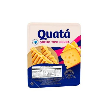 QUEIJO QUATA GOUDA FRACIONADO 170G