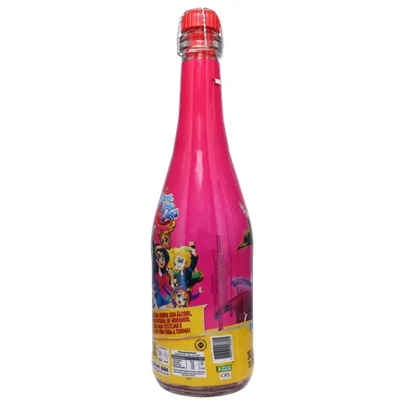 Espumante spunch 660ml zero alcool liga da justica 360-23