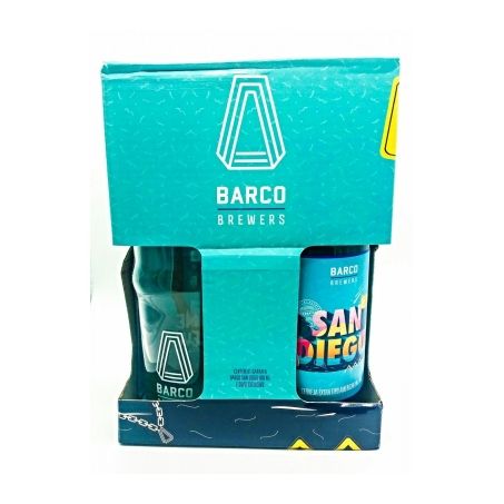 CERVEJA BARCO 600ML + COPO