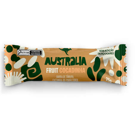 Barra de Frutas Australia Cocadinha 25g