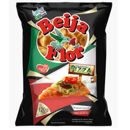 SALGADINHO BEIJA FLOR MILHO SABOR PIZZA 120G