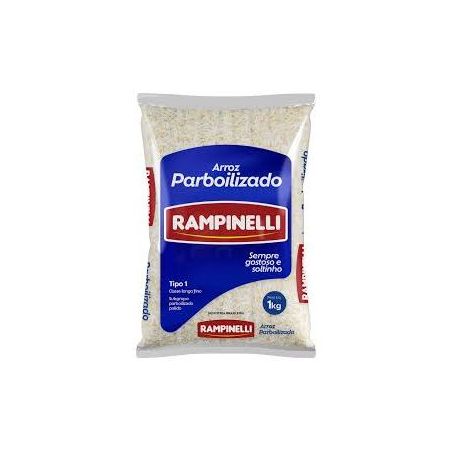 Arroz parboilizado rampinelli 1kg