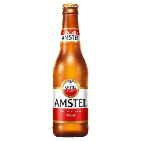 Cerveja amstel lager long neck 355ml