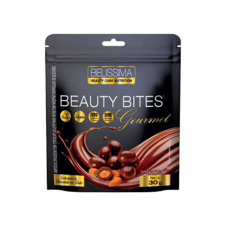 AMENDOAS DRAGEADAS BEAUTY BITES 30G CHOCOLATE