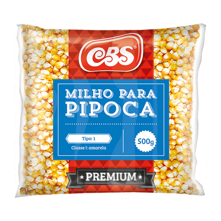 Milho pipoca cbs premium tp 1 400gr