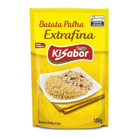 Batata Palha Extra Fina Kisabor 100g